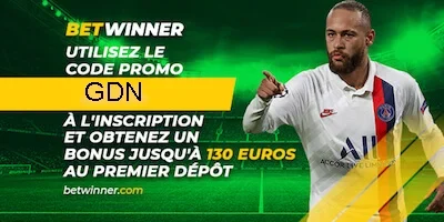 inscription sur betwinner en utilisant le code promo GDN vous recevrez d'incroyable bonus